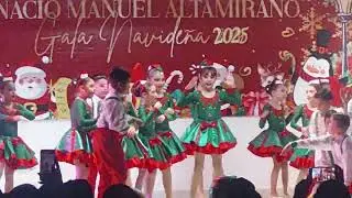 VELADA NAVIDEÑA 2025 DE #ARIAN  ILUMINANDO EL ESCENARIO CON SU PRESENCIA,MI HIJA ARIAN 