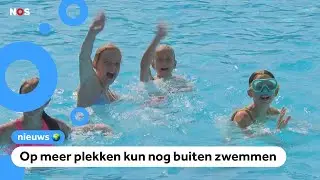 Plons! Zwembaden langer open vanwege het warme weer