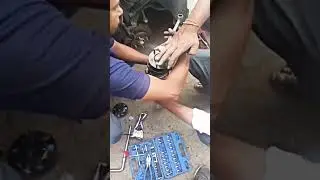 suspension spring shock repair parts upgrade 🪛 manufacturing car your is done 👍 #car #tata #mechical