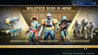 Solstice 2025 Event - All Event Challenges, Quests & Rewards Quick Preview [Destiny 2]