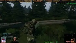 A nice one shot 2 kills on AWG Dayz Exile Chernarus Redux