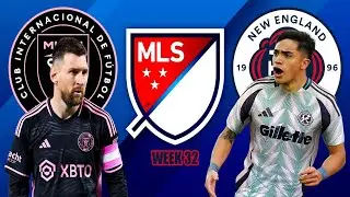 Inter Miami vs New England ! Predictions Lineup Preview Week 32 Major League Soccer #intermiami