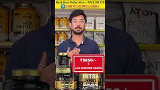 OSN 100% Iso Gold Whey Protein + Free ISOPURE Sando: Best Price in Nutrition 108 India! 💪 #fitness