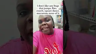 I have a genuine fear of bugs #realronsina #bugs #fear #buglife #insectsrule #bugoff