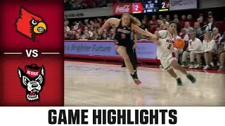 Louisville vs. NC State Highlights | 2025-26 ACC Women's Basketball