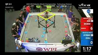 VEX Worlds HS Technology Division QF2-1