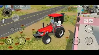 GTA modified Tractor stunt drive gameplay 