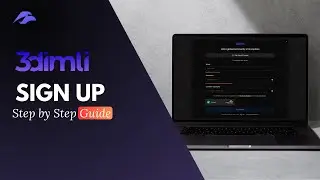 How to Sign Up on 3DIMLI | Create Your Account in Minutes