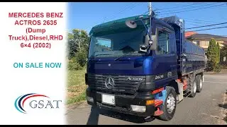 MERCEDES BENZ ACTROS 2635 (Dump Truck),Diesel,RHD 6&times;4 (2002)