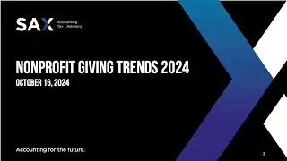 Giving Trends Report: Setting Your Organization Up for Success in 2025