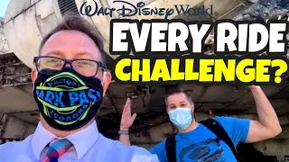 Disney World One Day Challenge! Riding EVERY Ride Seeing EVERY Show On BUSIEST Hollywood Studios Day