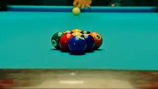 Сын играет с отцом (кадры из драмы про бильярд 