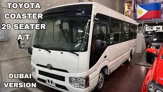 For Sale (Philippines) - 2024 Toyota Coaster 29 Seater Diesel A/T Dubai Version BRAND NEW!