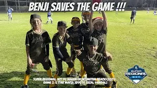 BENJI SAVES THE GAME !!! | PG SUPER REGIONAL NIT 2024 | GAME 2: 5 STAR MAFIA VS SOCAL VANDALS |