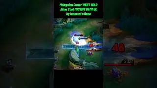 Innocent's Bane MASSIVE DAMAGE Shocked The Malaysian Caster #mobilelegends #mlbb #mplmy