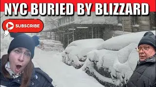 LIVE 🚨 NYC is Buried under Snow! ❄️❄️ #NYC #travel