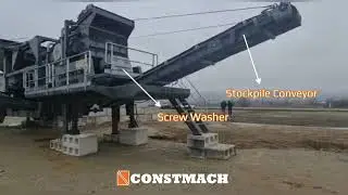 SW-1640 Mobile Screening & Washing Plant 80 tph Capacity