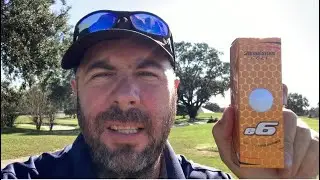 9 holes with the Bridgestone e6 golf ball!