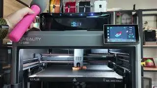 @Creality3D K2 Plus printing a benchy - no talking, just printer sounds in the mic.