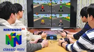 Nintendo 64 Mini 4 Player Clone Case For Odroid