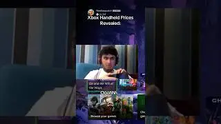 Xbox Handheld Prices Revealed 😭 #xbox #xboxhandheld #rogxboxally #handheld #skit