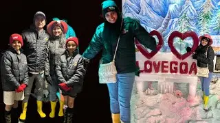 ☃️Snow park in Goa /स्नो पार्क फुल इंजोय 🤗 !! Amitaberwal !!