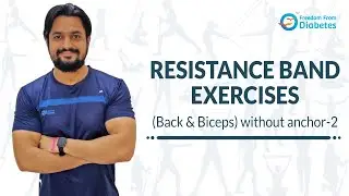 RESISTANCE BAND WORKOUT (Back & Biceps) without anchor - 2