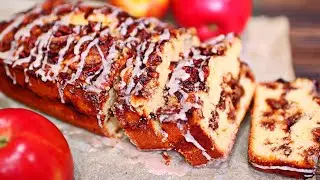 Apple Cinnamon Glazed Bread Recipe - Easy and Delicious Bread