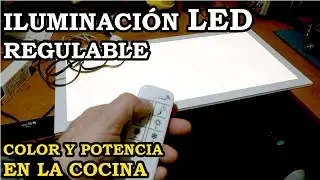 Iluminación LED Regulable en la Cocina. Conectar LED Dimmable, Funcionamiento. 183