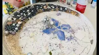 &ldquo;DIY Moon Table Makeover ✨ | Epoxy, Glitter & Old Ornaments!&rdquo;