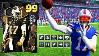 99 Golden Ticket Josh Allen is UNREAL in Madden 25!