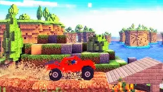 Blocky Roads 4x4 Car SUV Android Gameplay