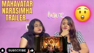 Mahavatar Narsimha Official Hindi Trailer | Homable Films | SISTERS REACTION