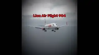 Lion Air Flight 904 😢