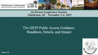 The OSTP Public Access Guidance: Headlines, Details, and Impact