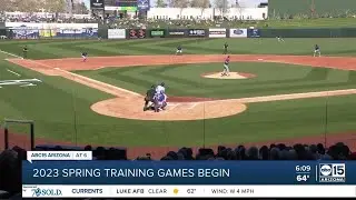 2023 spring training games begin