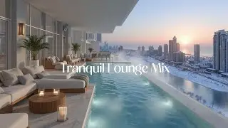 Элегантный Deep House Chill Mix ~ Роскошная Лаунж-Музыка и Отдых с Видом на Закатный Город