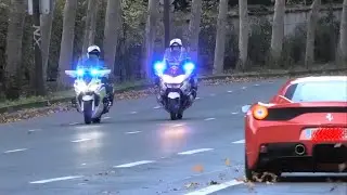 SUPERCAR Vs  Emmanuel Macron MOTORCADE