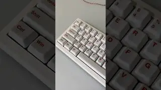 Керамические кейкапы и дешевая клавиатура - какой звук получится? 👀