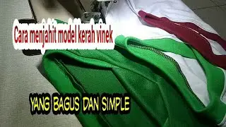 3 cara menjahit kerah V neck yang lagi trand