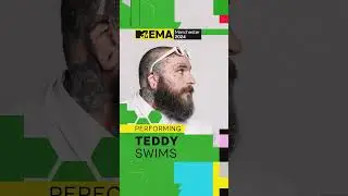 Teddy Swims is bringing *THAT* voice to the MTV EMAs on 10th November! 😍😍