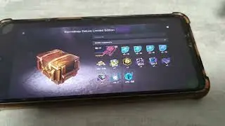 Открытия ящика Deluxe Limited Edition в Word of tanks blitz, ивент Luxury Launch!