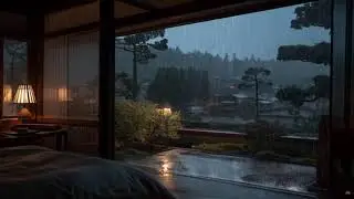 Escape Anxiety: 🎧 Looping Heavy Rain on Metal Roof for Instant Relaxation & Deep Study.