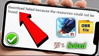 Download Failed Because The Resources Could Not Be Found Free Fire | Download Failed problem solved