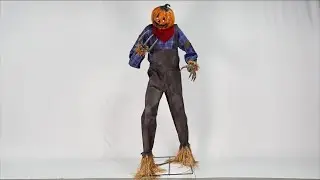 8 ft Pumpkin Monster animatronic | Lowes Halloween 2026 | Demo Video 