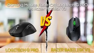 Gaming Mouse Face-Off: Logitech G PRO vs Razer Basilisk V3
