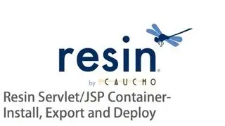 Resin Servlet/JSP Container Install, Export and Deploy
