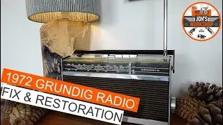 Restoration & Fix of a 1972 Grundig Melody Boy 500 Transistor Radio