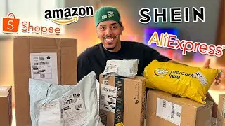 CHEGARAM AS COMPRAS QUE FIZ NO TÉDIO DA MADRUGADA! TEM MUITA COISAAAA!