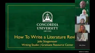 Synthesis Workshop: How to Write a Literature Review